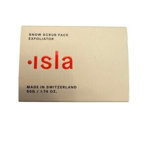 Isla Beauty Snow Scrub Face  Exfoliator – Made in Switzerland 50g /1.76 OZ